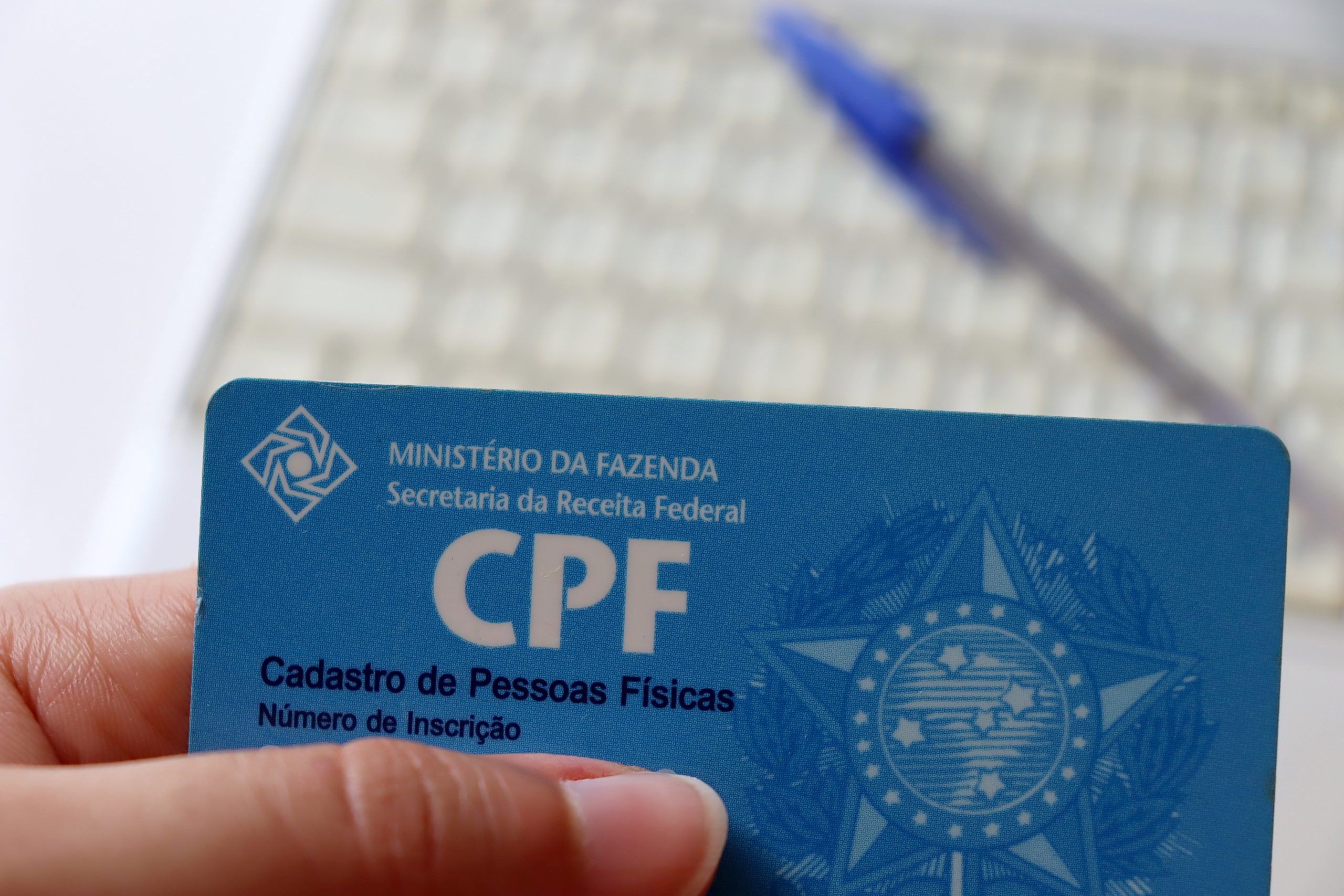 colocar o CPF na nota fiscal