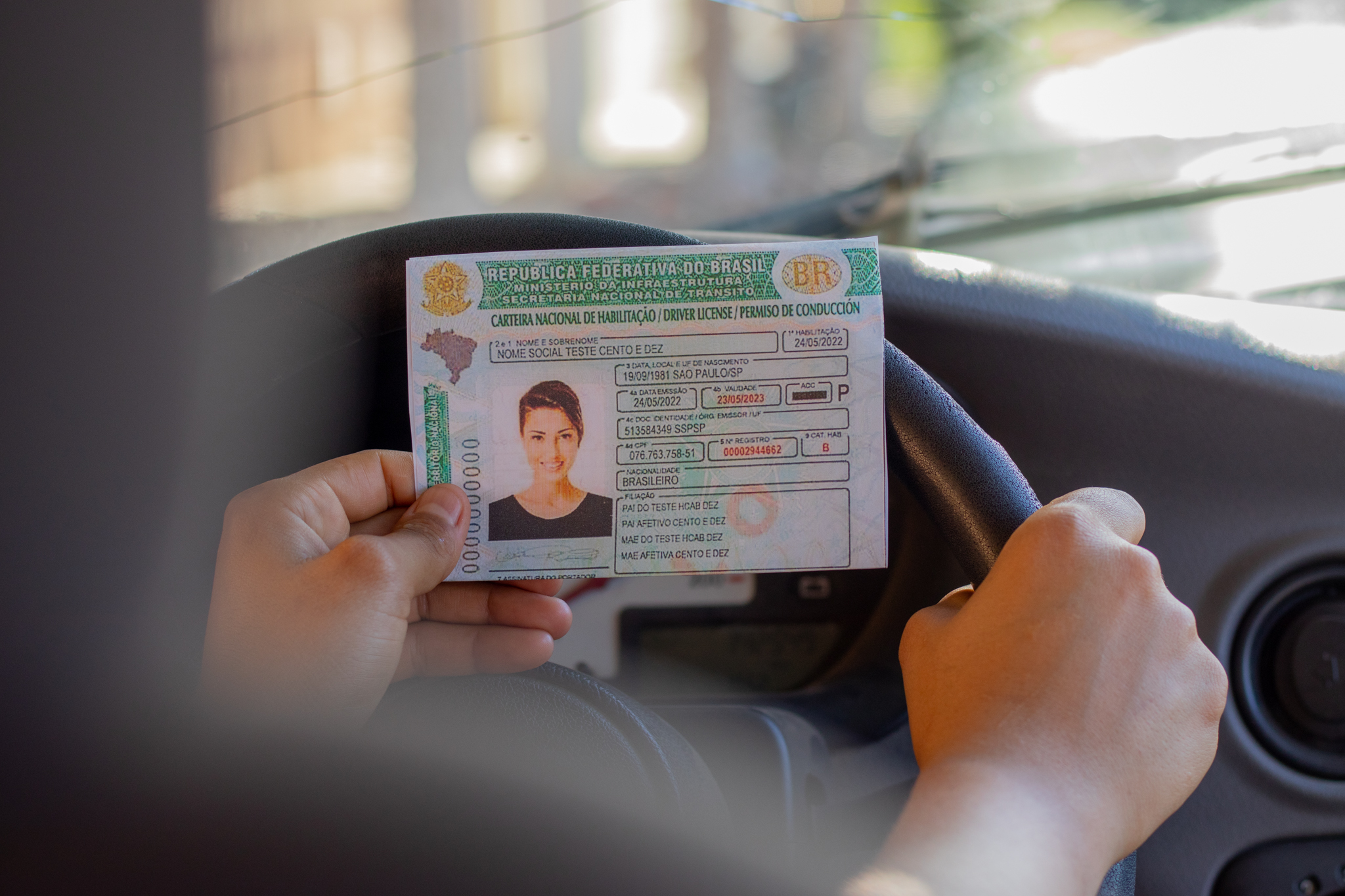 Nome social e apelido na CNH estão permitidos