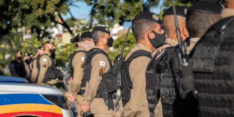 Policiais da PMMG