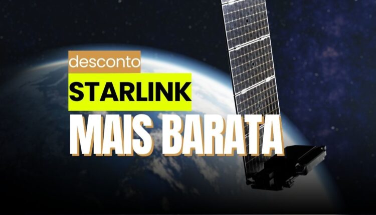 Internet Starlink está mais em conta - edição / noticiadamanha.com.br.