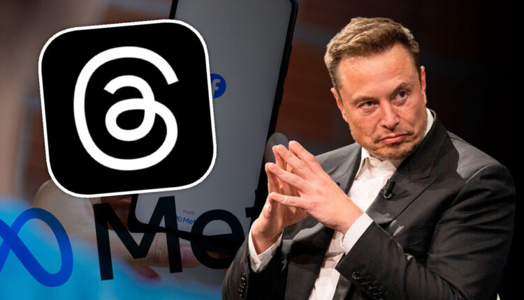 Elon Musk quer processar Meta por causa do Threads