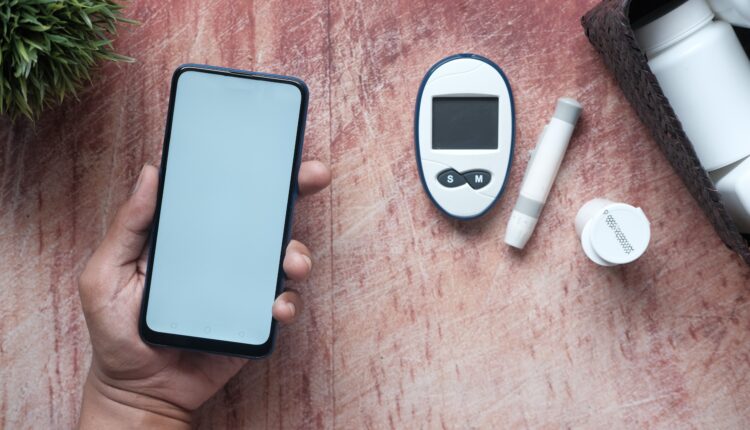 Celular e equipamentos para medir glicose no sangue