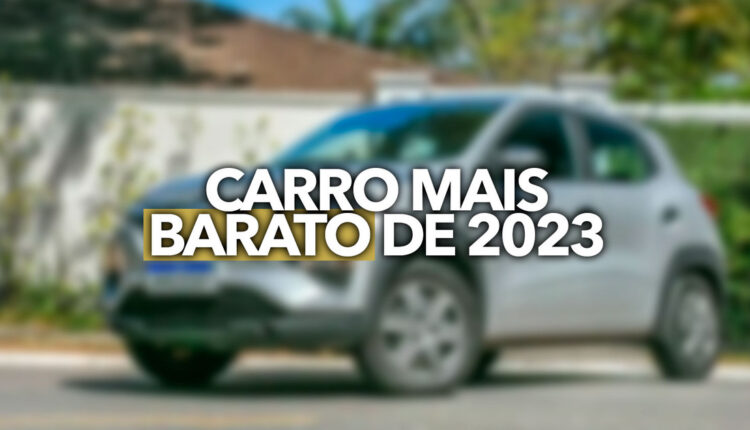 Carro mais barato de 2023: veja qual é e se vale a pena