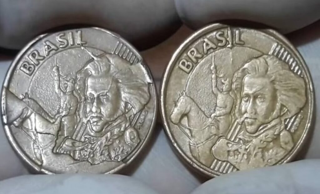 Veja quanto vale sua moeda de R$1 real, esquecida, pode valer muito dinheiro. | Foto: Reprodução / YouTube @moedasrarissimas
