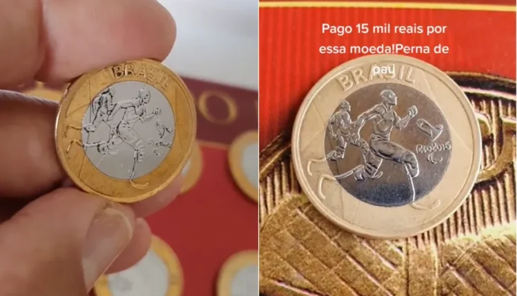 Moeda de R$1 "perna de pau" pode valer mais de R$7 mil!