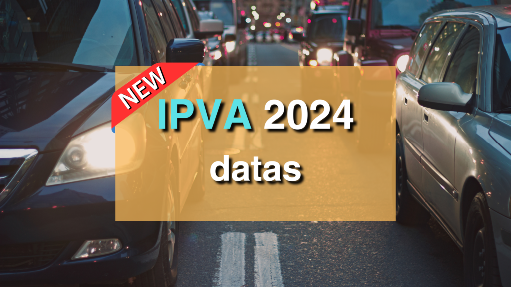 Comece a se planejar agora para pagar o IPVA 2024, pois os vencimentos começam em 11 de janeiro.