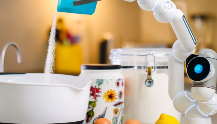 Conheça o MOSAIC: o sistema de inteligência artificial que promete mudar o jeito de cozinhar, oferecendo assistência robótica para preparar suas refeições favoritas. (Foto divulgação)