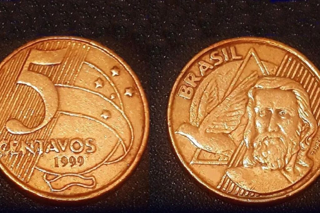 Saiba como identificar a moeda de 5 centavos de 1999, que pode valer até R$ 50 mil, e mergulhe no universo dos colecionáveis.