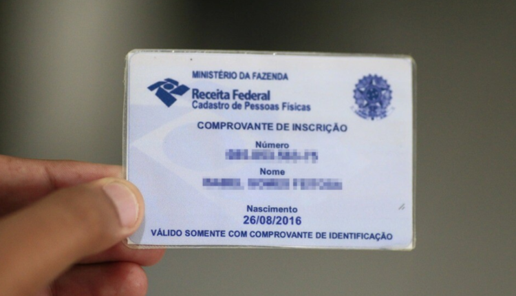 Foto de CPF.