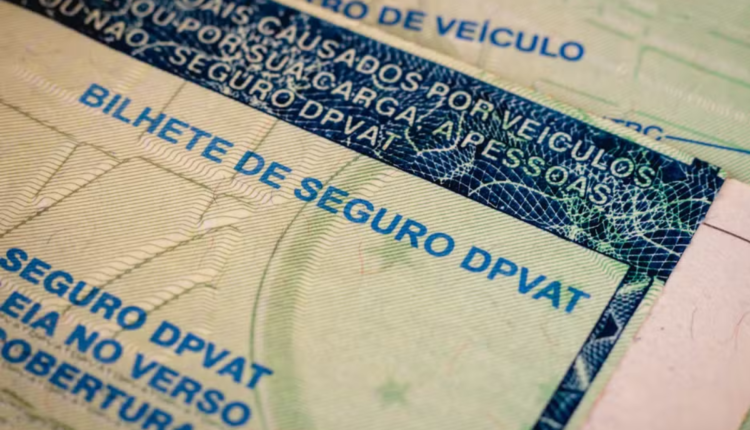 Foto do seguro DPVAT.