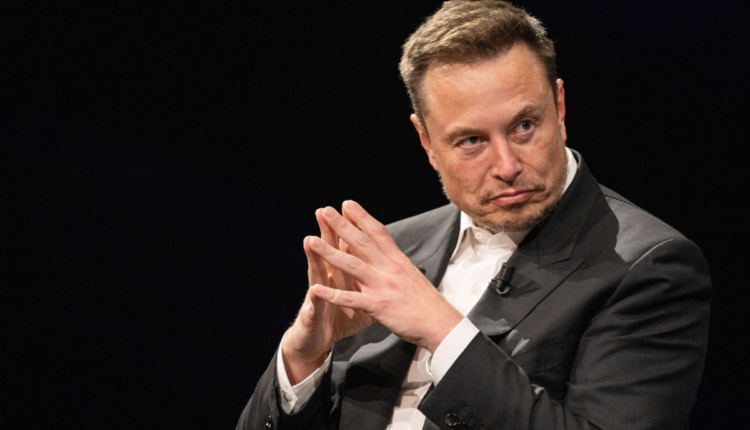 Foto do Elon Musk.