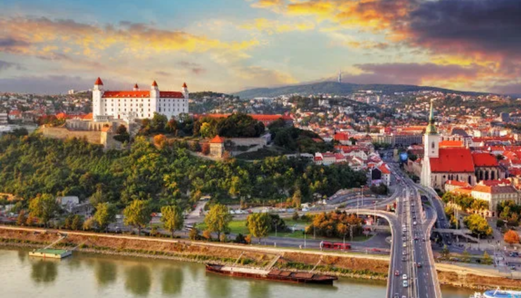 Foto panorâmica da Eslováquia.