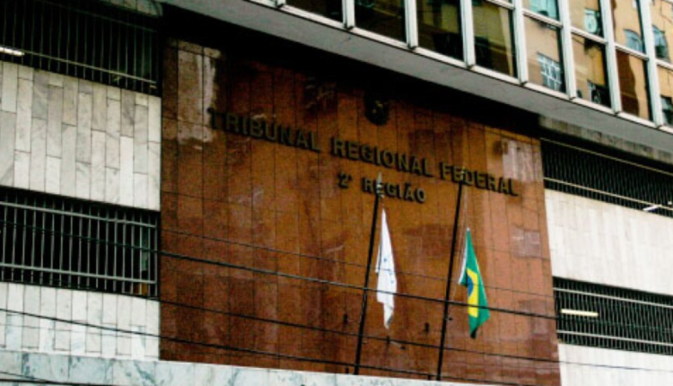 Foto da fachada do Tribunal Regional Federal da 2ª Região