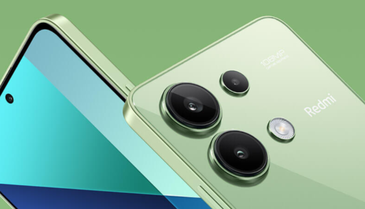 Foto do Xiaomi Redmi Note 13.