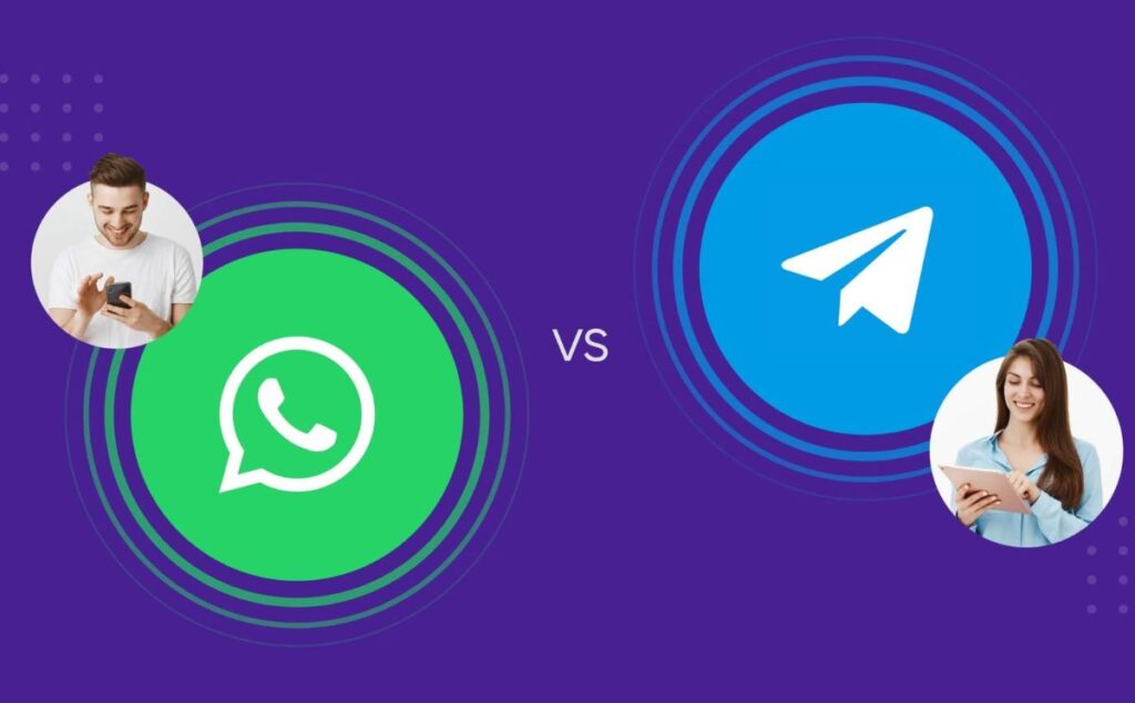 WhatsApp vs Telegram.