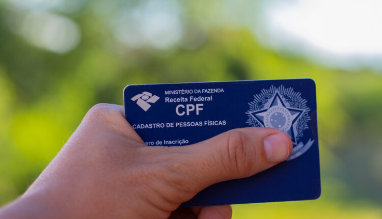 CPF em redes sociais.
