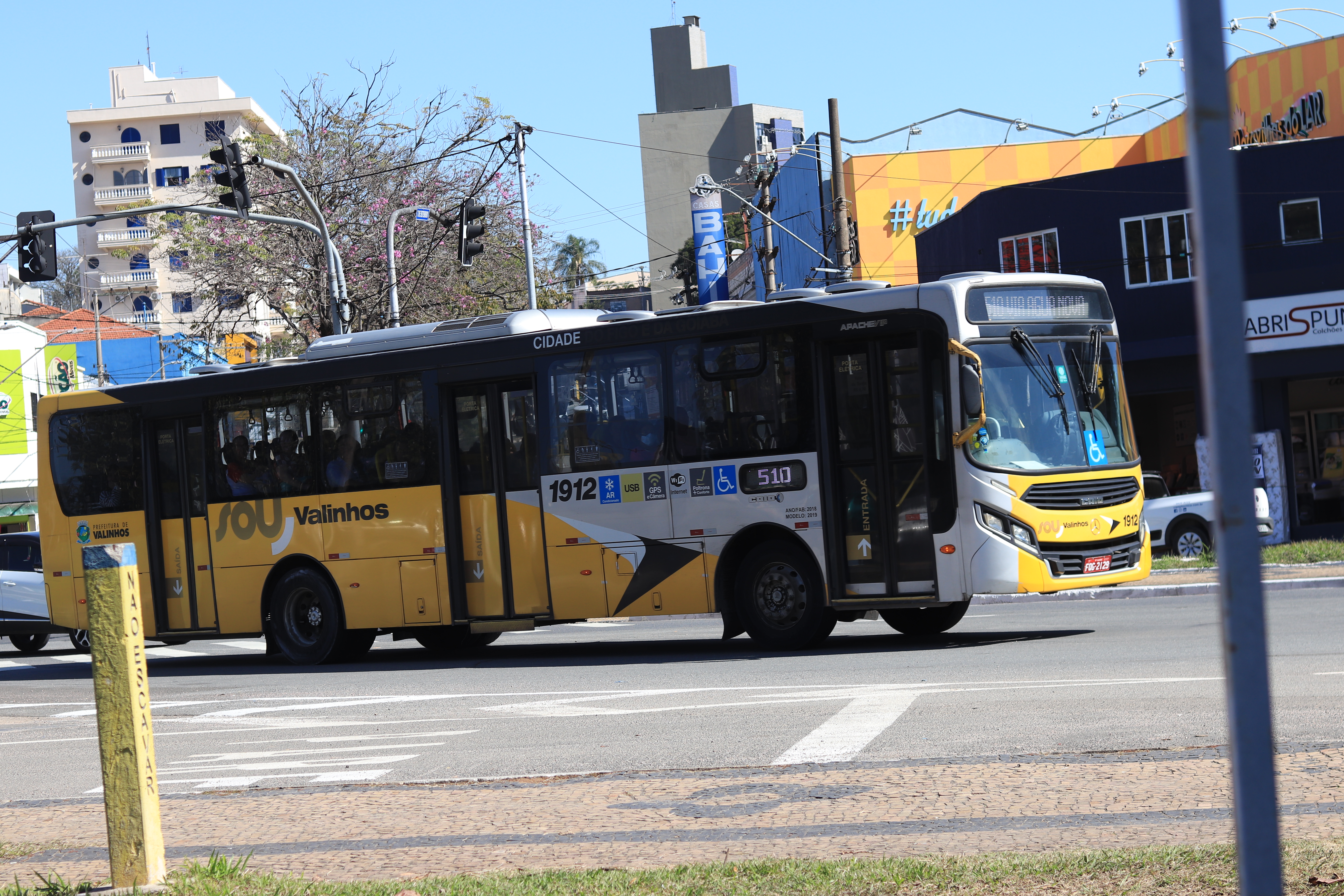 Passagem de ônibus.