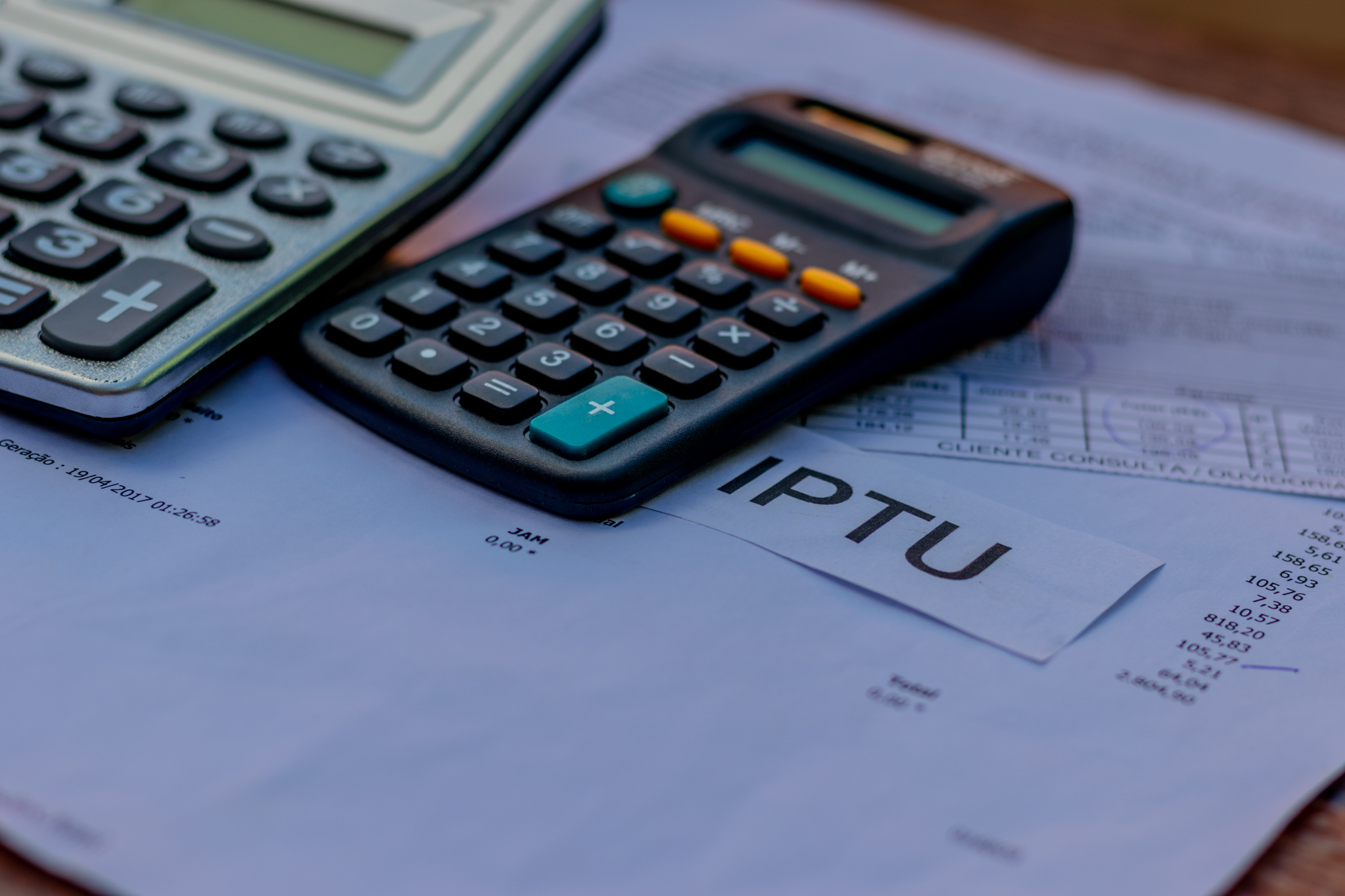 IPTU.