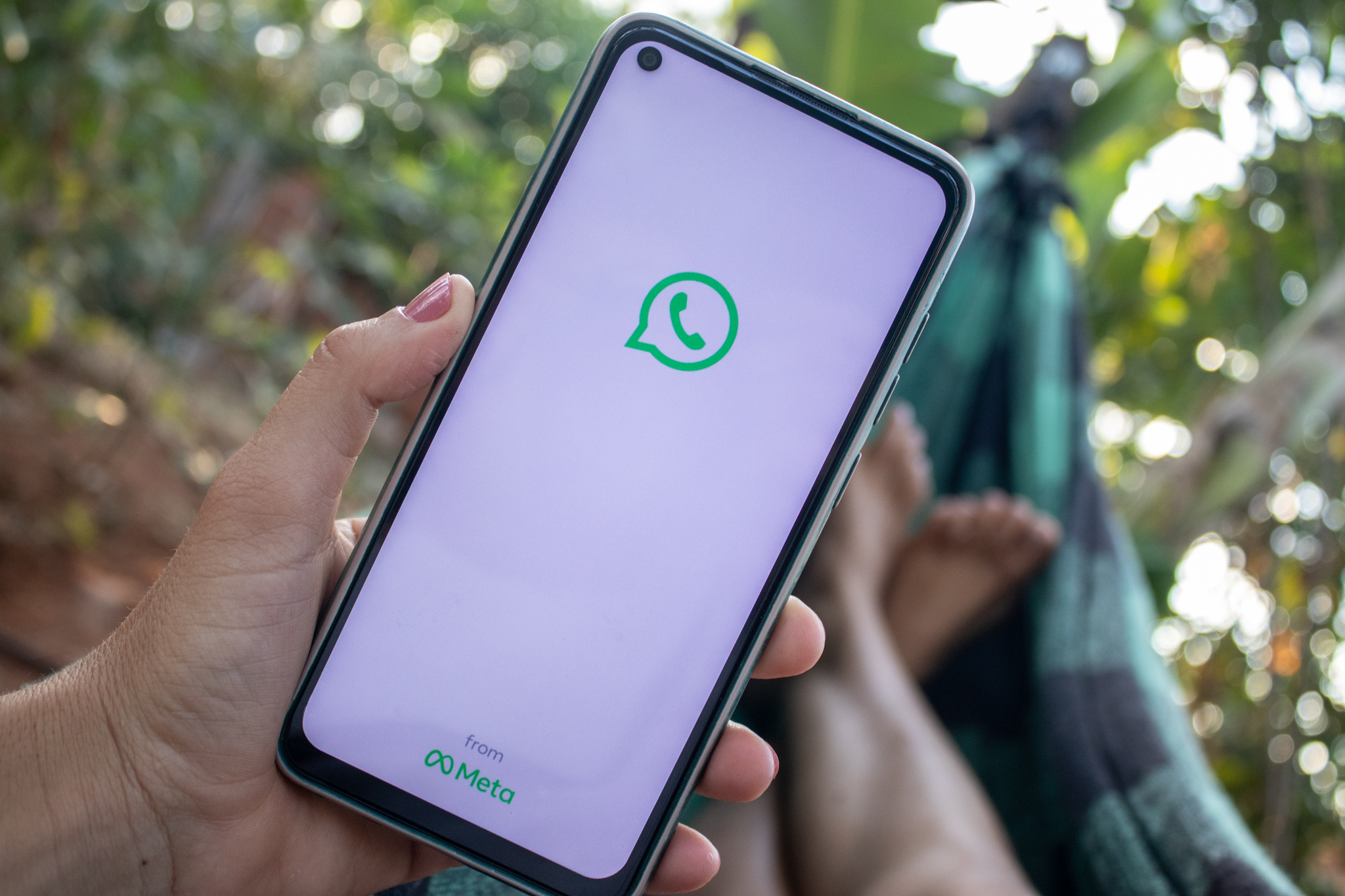 Meta AI no WhatsApp.