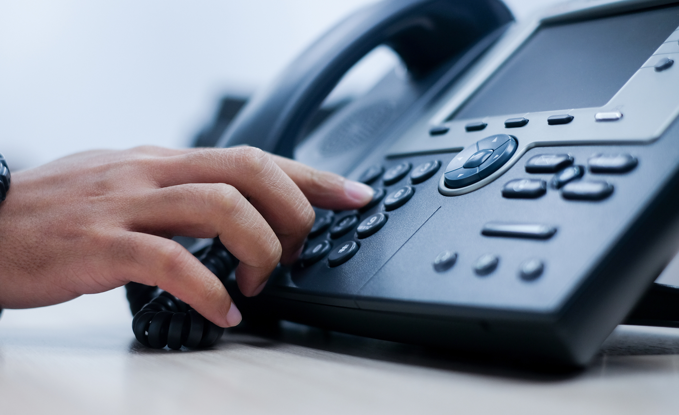 Telefone fixo.