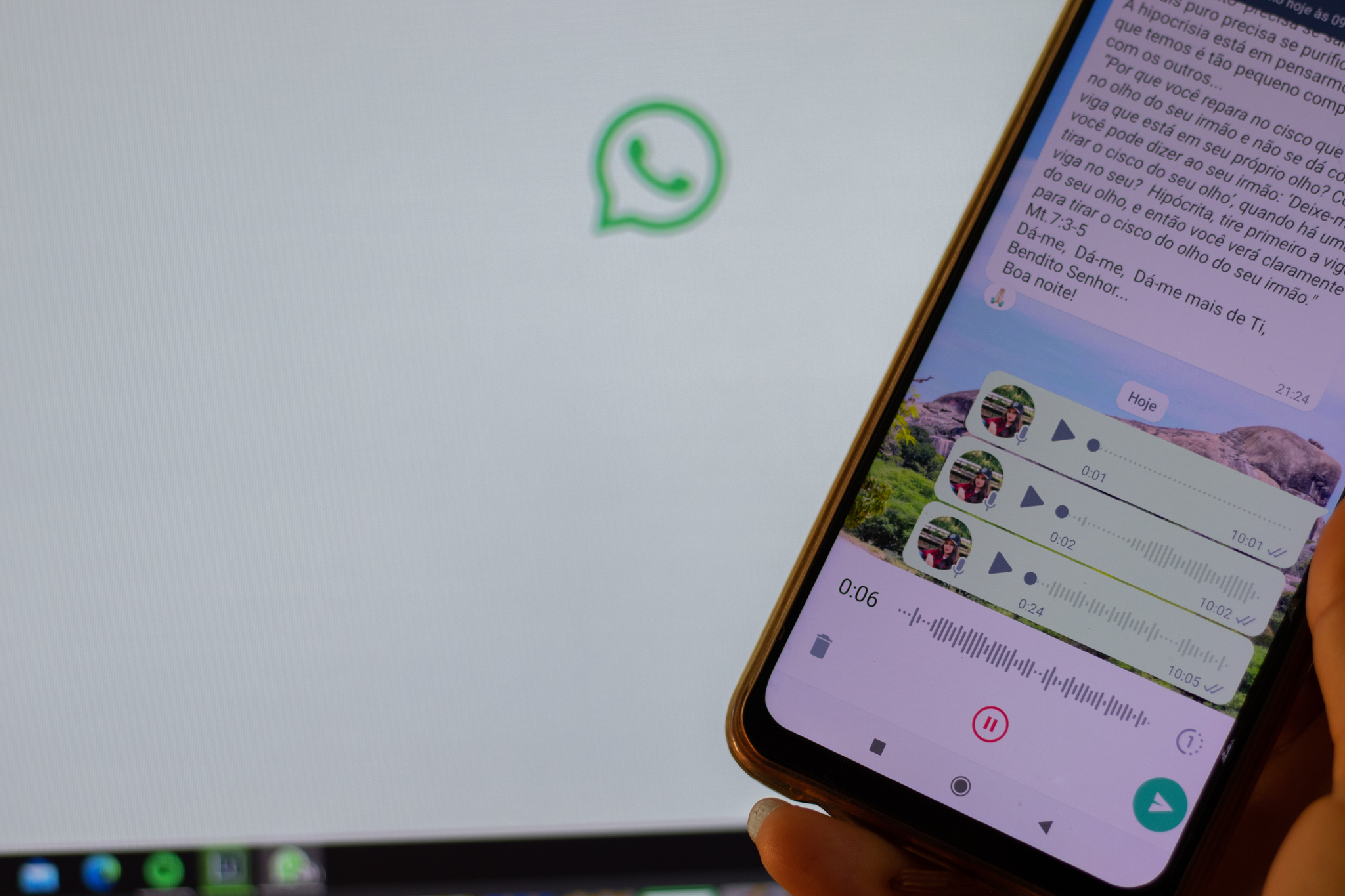 WhatsApp Discord.