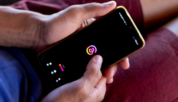 Notas temporárias no Instagram.