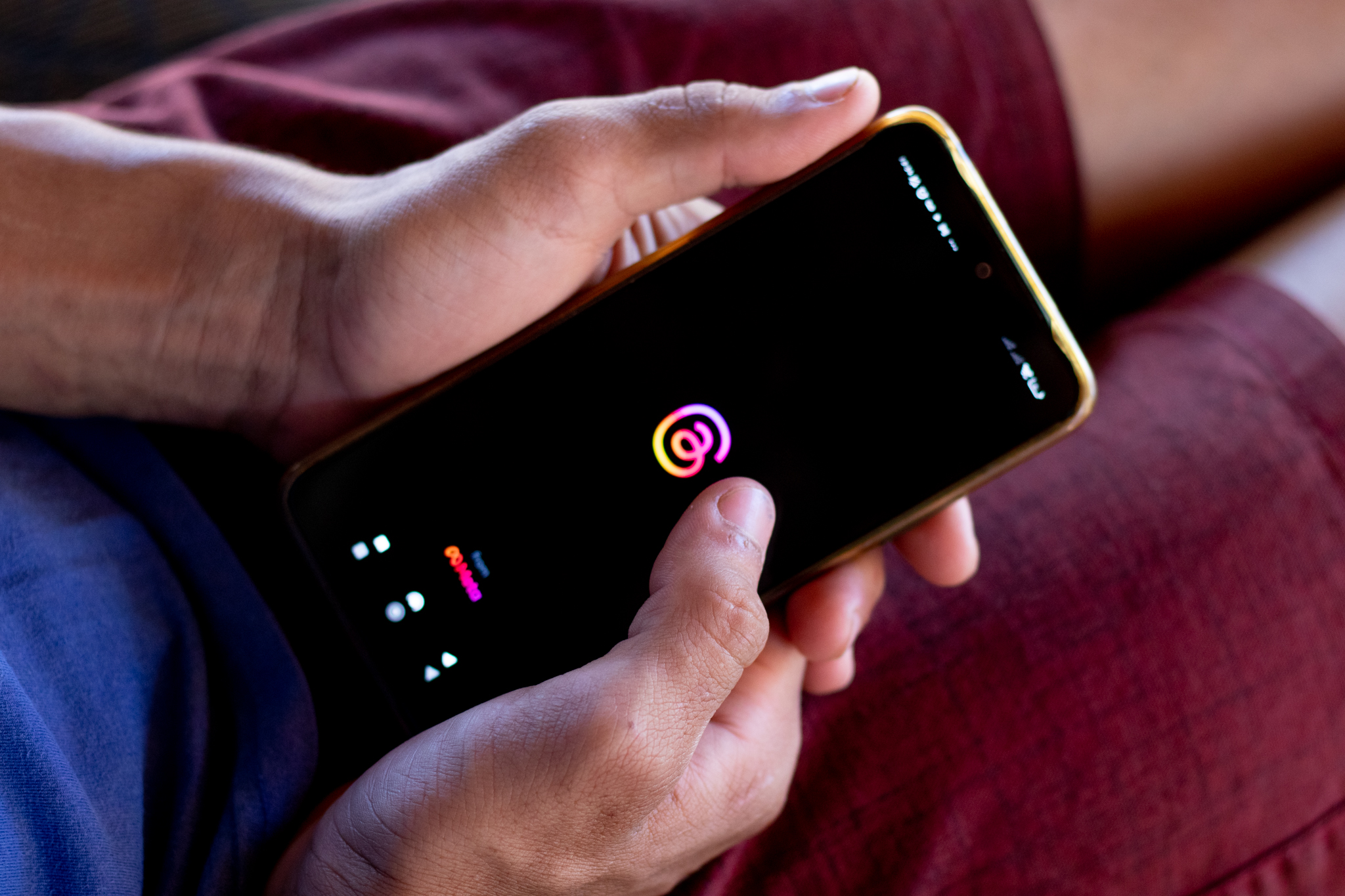 Notas temporárias no Instagram.