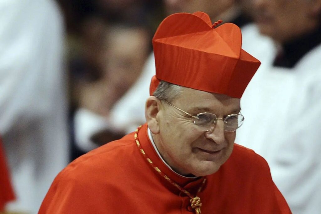 Cardeal Raymond Burke. / Foto: Giuseppe Lami/EFE/EPA