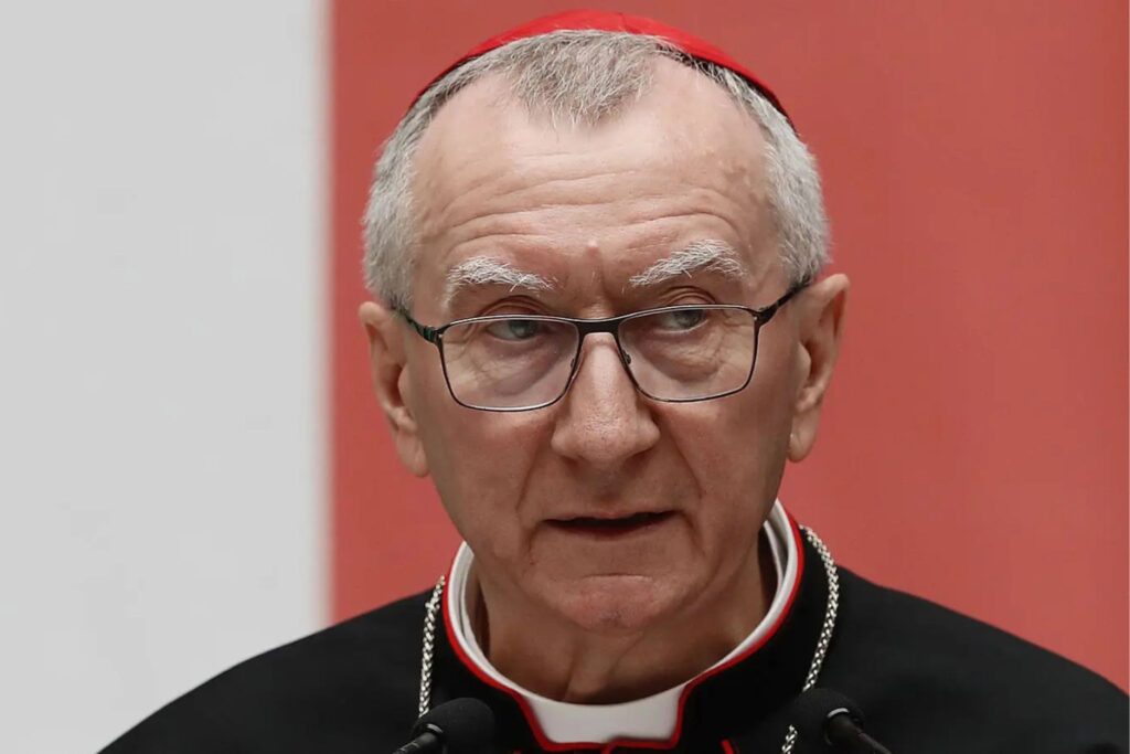 Cardeal Pietro Parolin. / Foto: Mario Guzmán/EFE