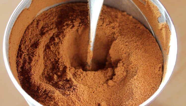 Pó de café.