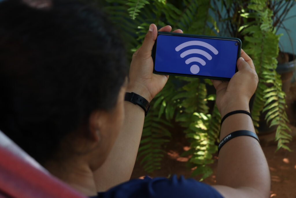 Sem sinal de internet