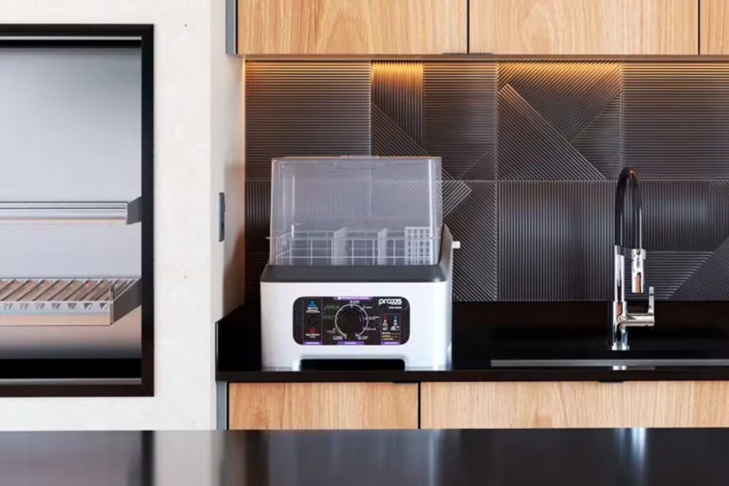Pensando em comprar a lava-louça portátil semiautomática Praxis? Confira os detalhes sobre ela.