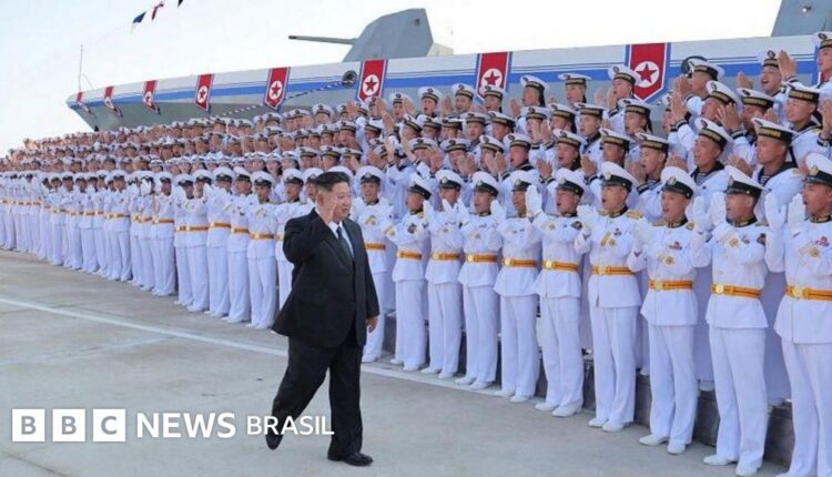 Coreia do Norte: o que naufrágio de navio de guerra revela sobre regime de Kim Jong-un