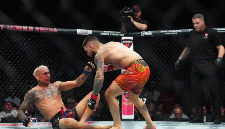 UFC 317 Promotional Guidelines Compliance money for Topuria, Oliveira