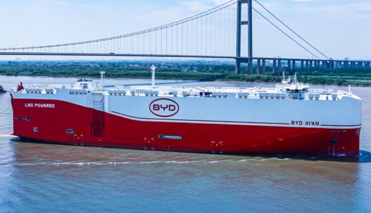 BYD amplia frota marítima com navio Xi’an capaz de transportar 9.200 v – Fipe Carros