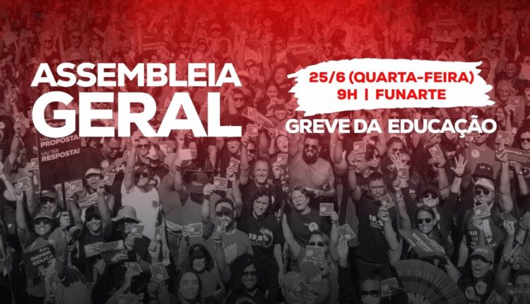 Categoria realiza assembleia geral nesta quarta (25) – SINPRO-DF