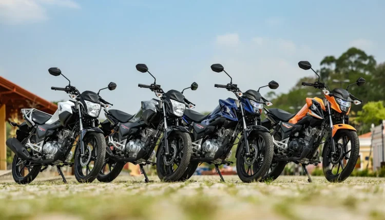 As motos mais vendidas até dia 23 de junho de 2025