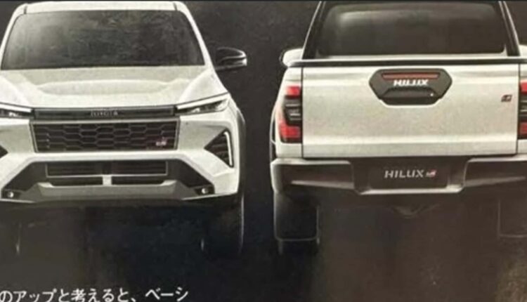 Nova Toyota Hilux 2026 aparece na Ásia em vazamentos