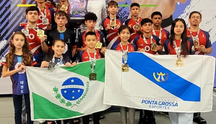 Centro de Taekwondo de PG conquista resultado inédito na maior Copa Regional Sul da história
