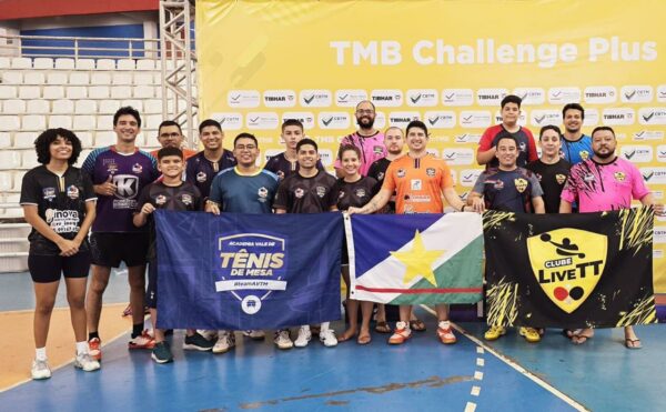 Roraima terá 20 atletas na Copa Brasil de Tênis de Mesa em Porto Velho