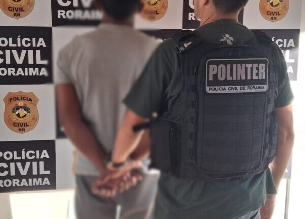 Mecânico é preso após quebrar medida protetiva e ameaçar mulher de morte em Boa Vista