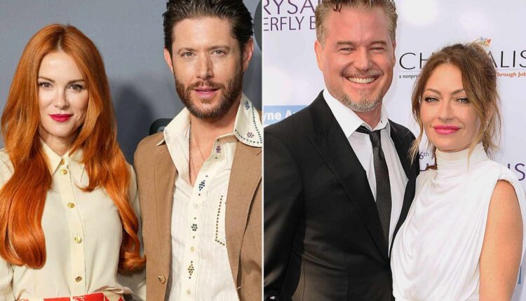 Danneel Ackles and Jensen Ackles attend The CW Network