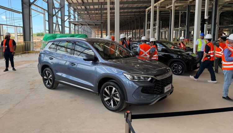 fábrica da BYD iniciará operações em 1 de julho