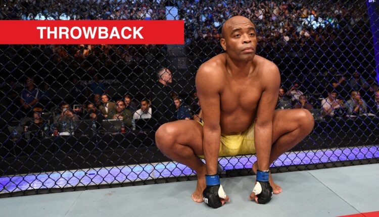 Anderson Silva ahead of his UFC 234 fight against Israel Adesanya
