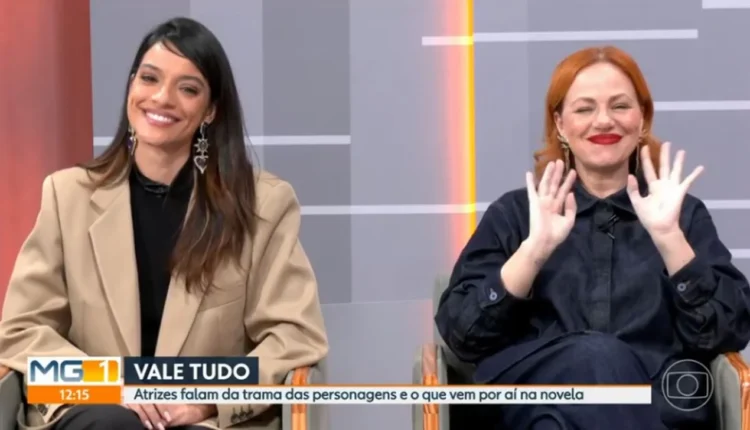 Ingrid Gaigher e Karine Teles. Foto: Reprodução/Globo