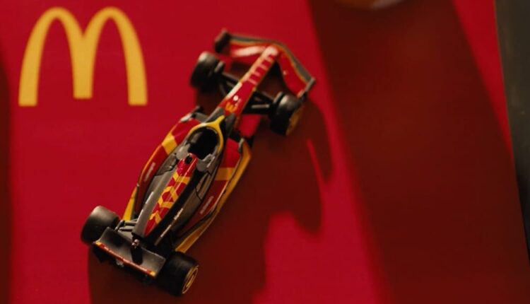 F1:McDonalds revela preço das miniaturas dos carros do filme 'F1'
