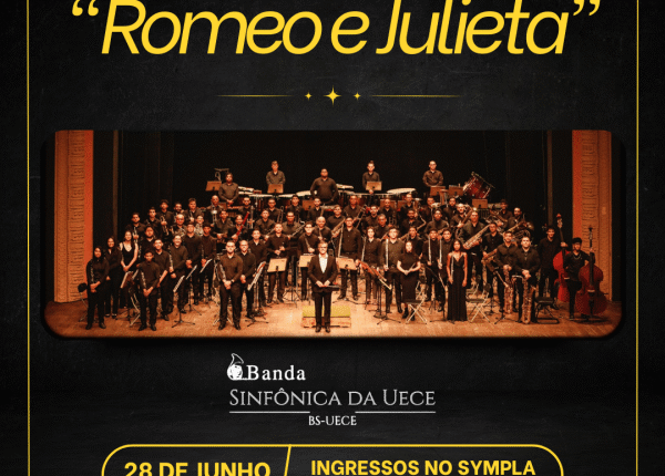 Banda Sinfônica da Uece apresenta repertório de grandes mestres da música sinfônica
