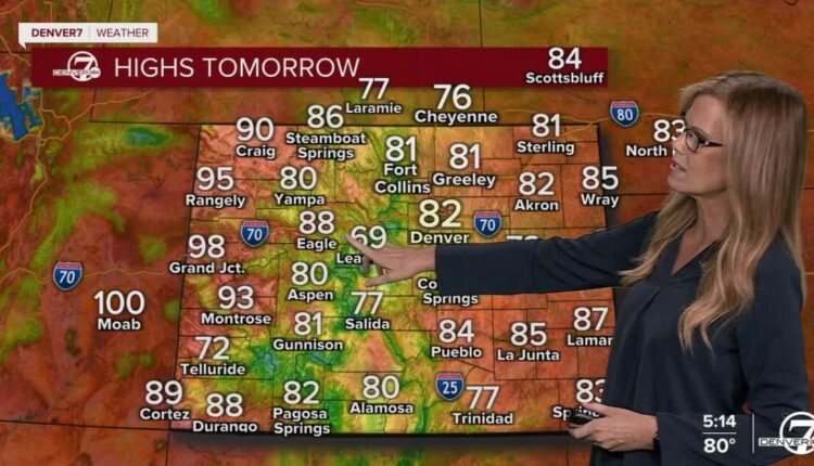 Denver metro, northeast Colorado under Severe Thunderstorm Watch
