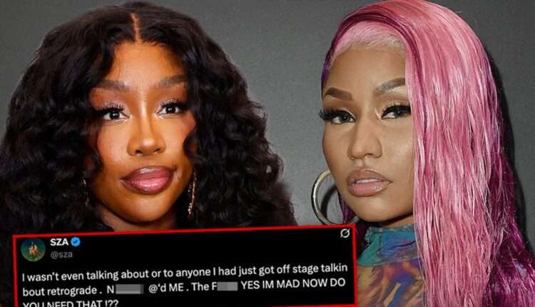 Nicki Minaj Roasts SZA's Singing Skills -- And Receives Aggressive Clap Back