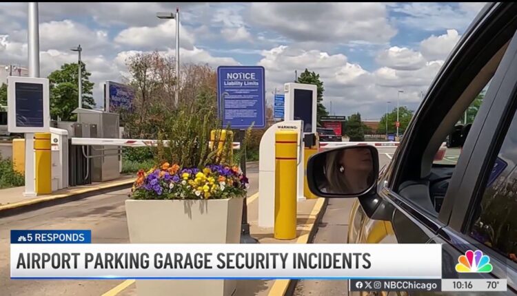 Midway Airport parking garage thefts frustrate travelers – NBC Chicago
